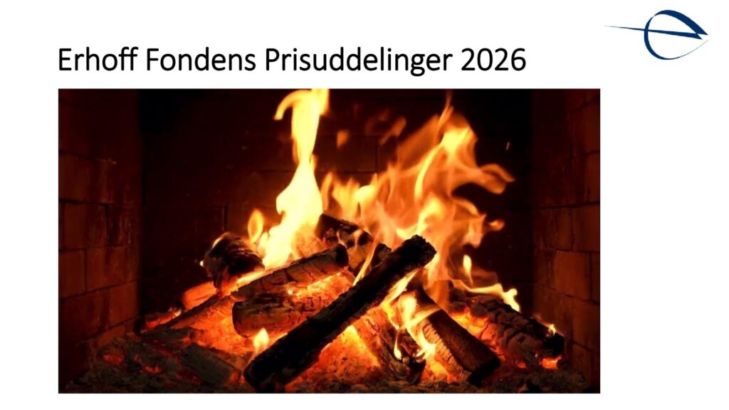 Introduktion til Erhoff Fondens prisoverrækkelse 2026, slide 13