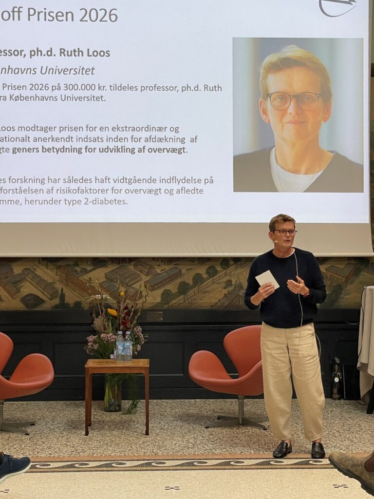 Professor Ruth Loos fortalte inspirerende om sin forskning til de inviterede gæster